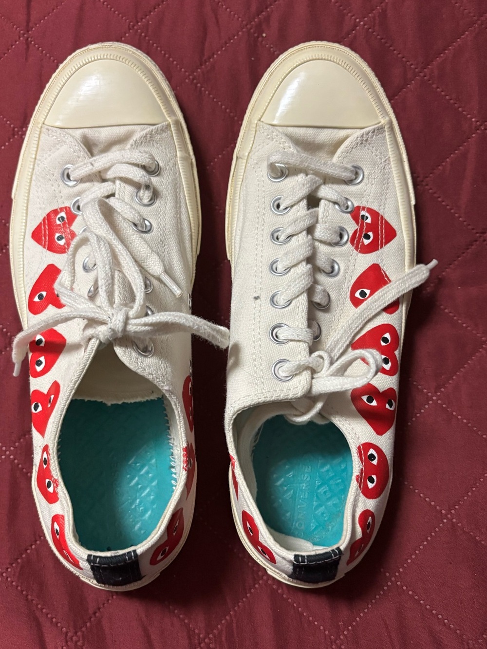Comme des garçons converse